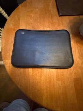 Ford Automotive Owners Manual Document Holder Zipper Case